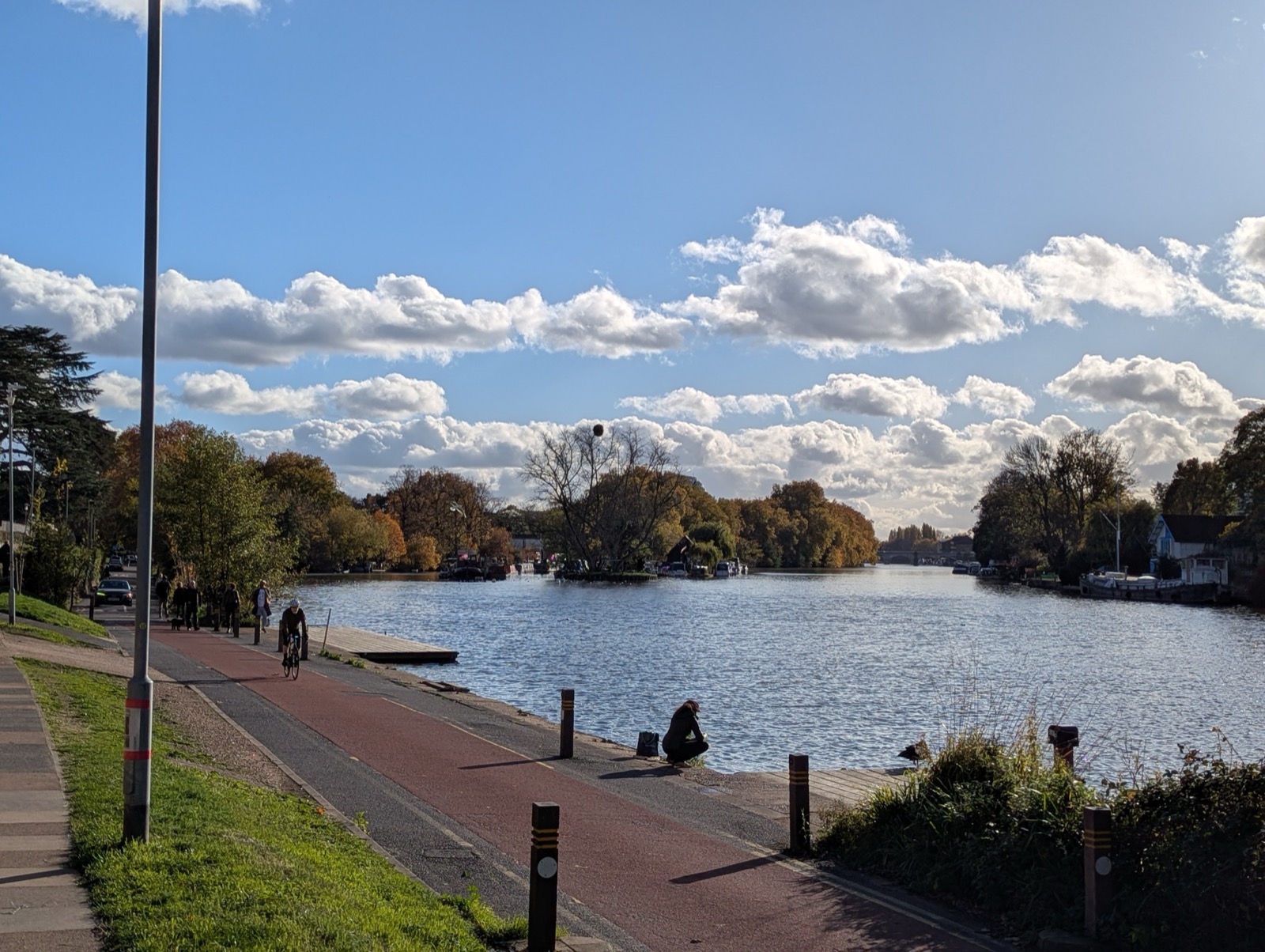 The Thames at Canbury Gardens